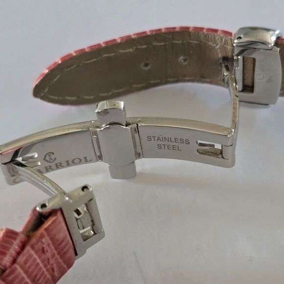 Charriol Saint-Tropez 12P Diamond Sterling Silver Water Resistant Watch main image 11